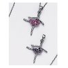 2788 Enamel/stone ballerina necklace (3pc) 2788 Enamel/stone ballerina necklace (3pc)